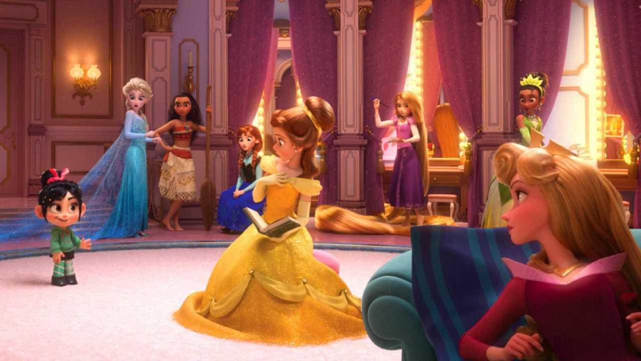 WiFi Ralph – Quebrando a Internet | Nova imagem mostra princesas da Disney em momento descontraído
