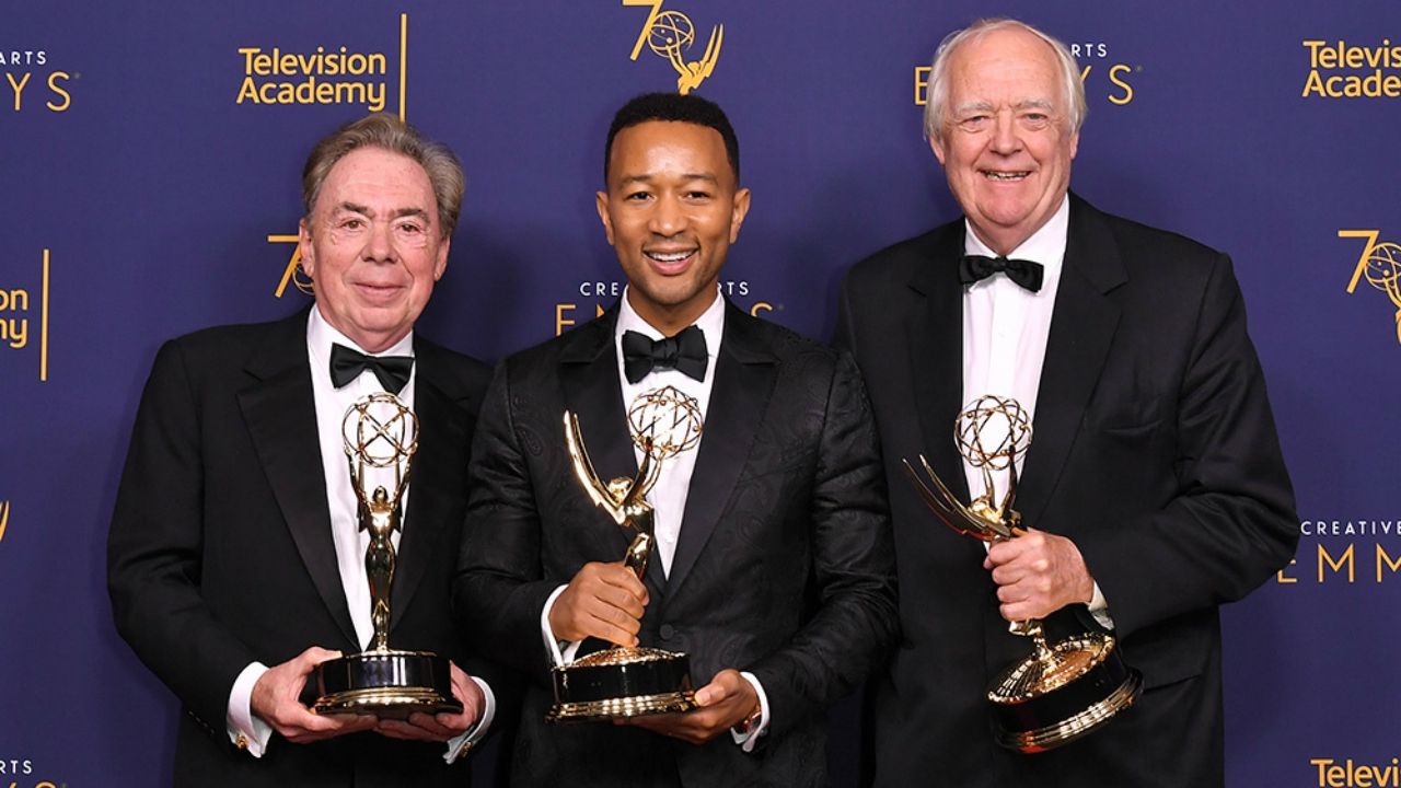 Emmy 2018 | John Legend, Andrew Lloyd Webber e Tim Rice vencem Emmy e se tornam EGOTs