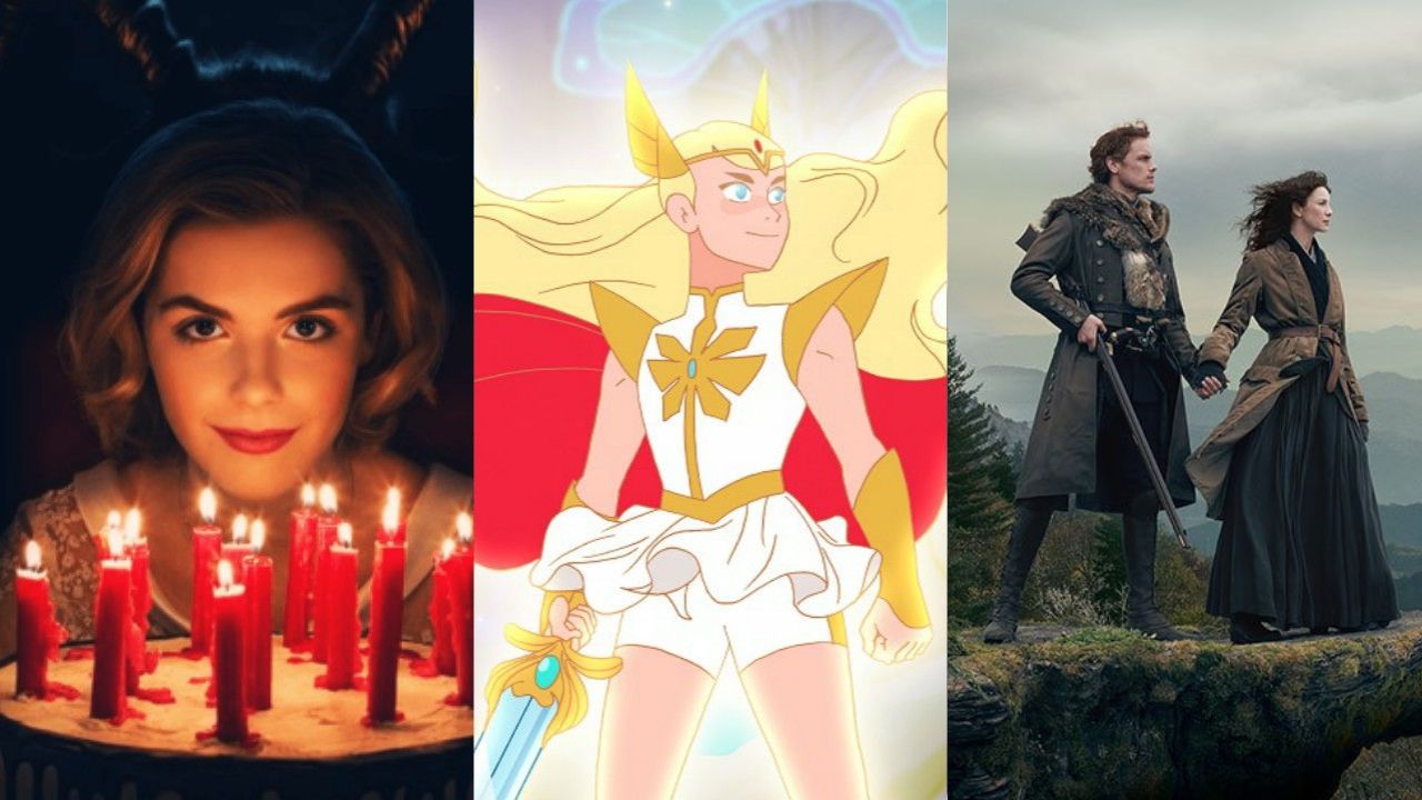 Primeiros teasers de O Mundo Sombrio de Sabrina e da nova animação de She-Ra, e trailer completo de Outlander são divulgados