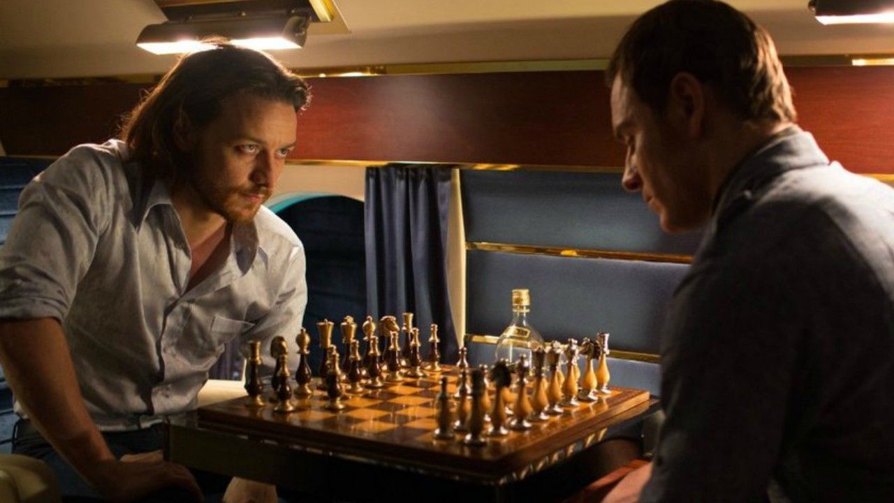 X-Men: Fênix Negra | Fotos do set trazem o tradicional xadrez entre Charles e Erik