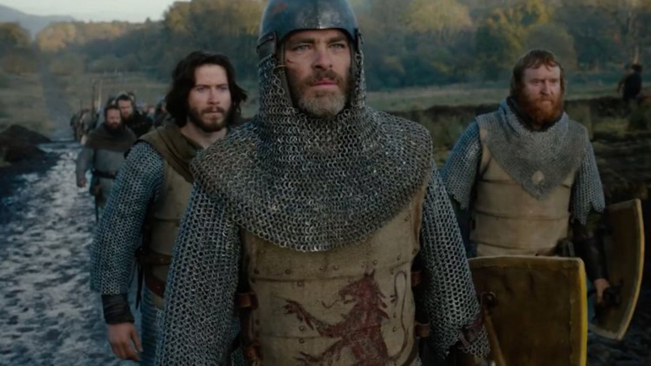 Legítimo Rei | Épico medieval da Netflix protagonizado por Chris Pine ganha novo trailer