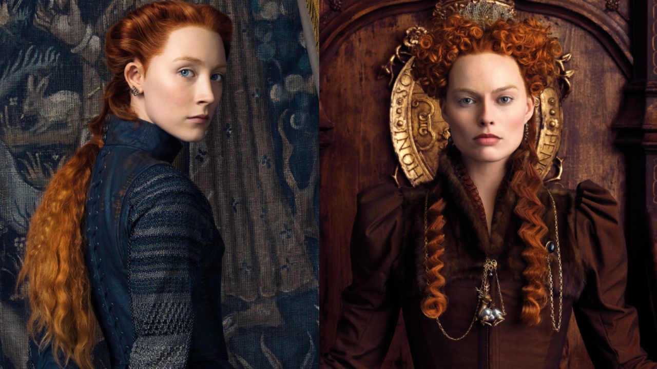Duas Rainhas | Saoirse Ronan e Margot Robbie estampam novos pôsteres nacionais do longa