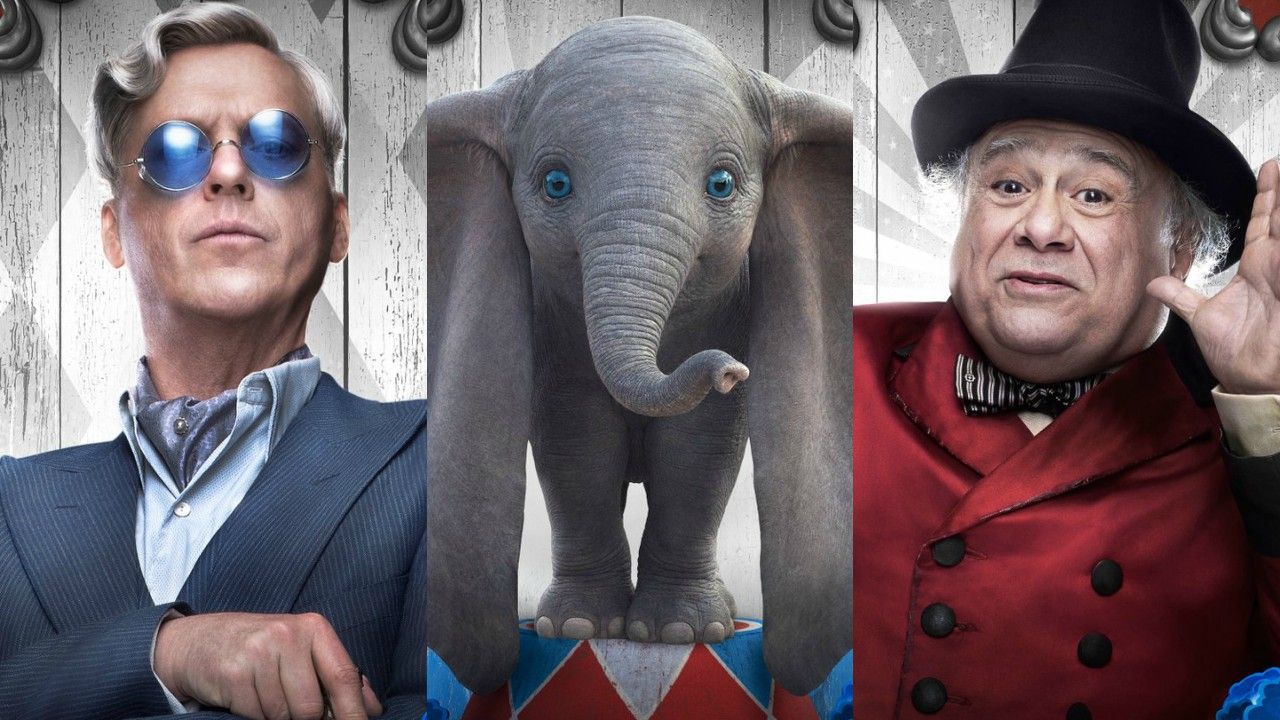 Dumbo | Personagens do remake em live-action ganham novos pôsteres individuais