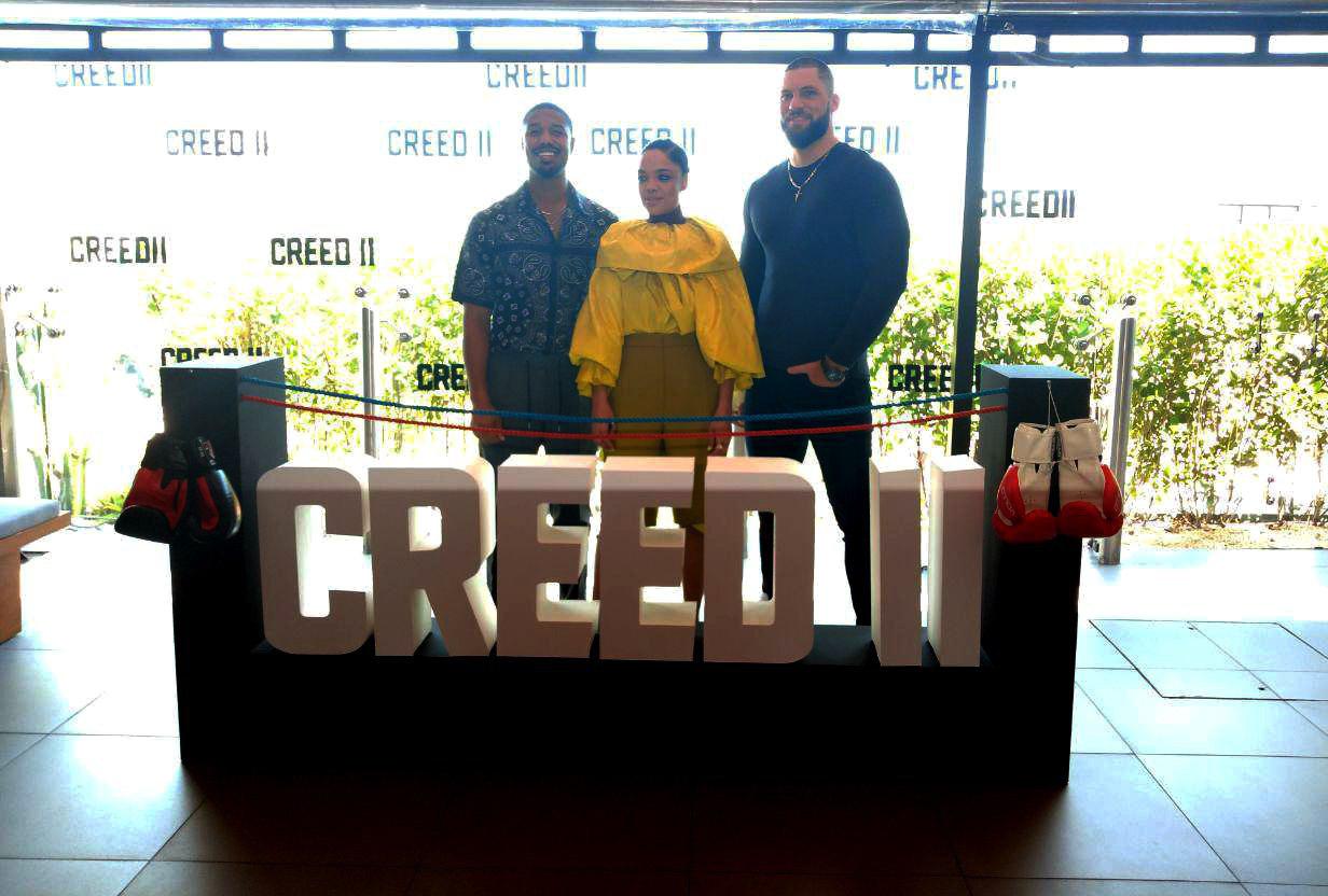 [ENTREVISTA] Michael B. Jordan, Tessa Thompson e Florian Munteanu falam sobre a maior lição de Creed II