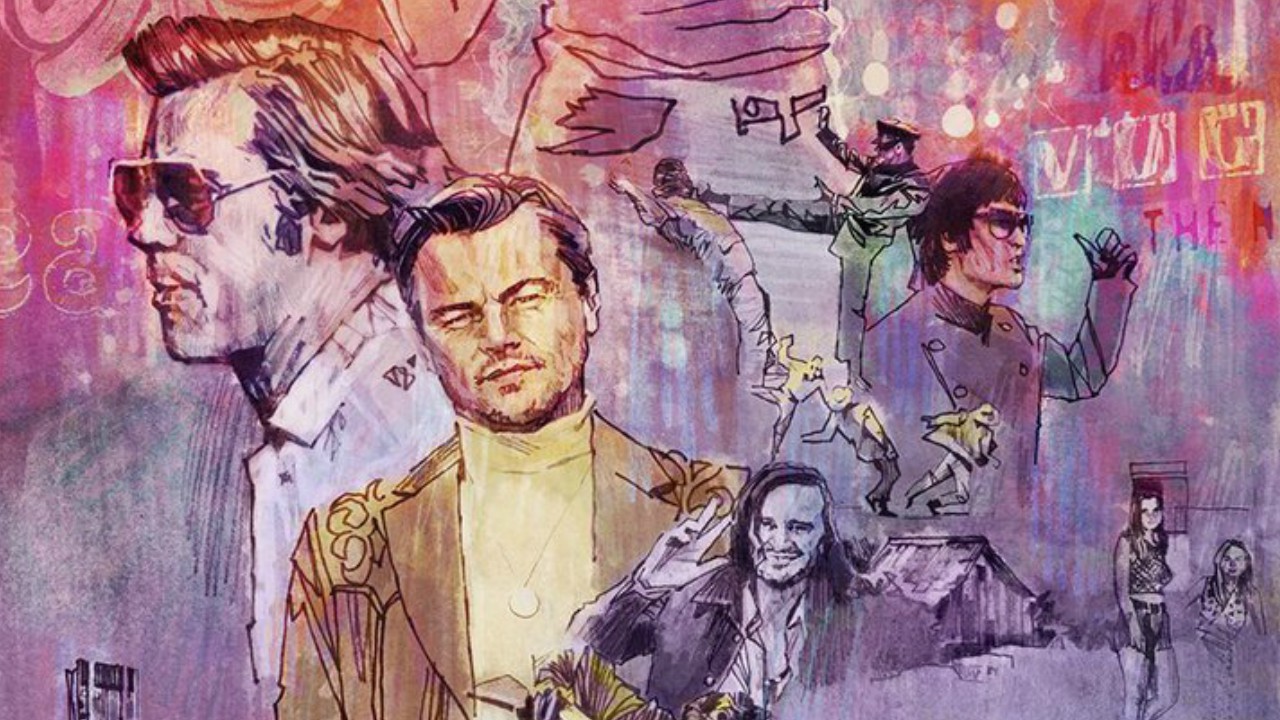 Era Uma Vez em Hollywood | Novo filme de Quentin Tarantino ganha pôster ilustrado