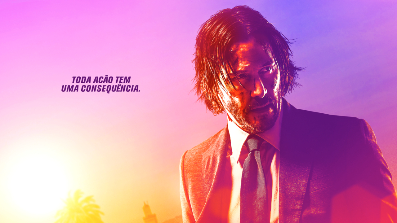 John Wick 3 – Parabellum | Ação estrelada por Keanu Reeves ganha vibrante cartaz final brasileiro