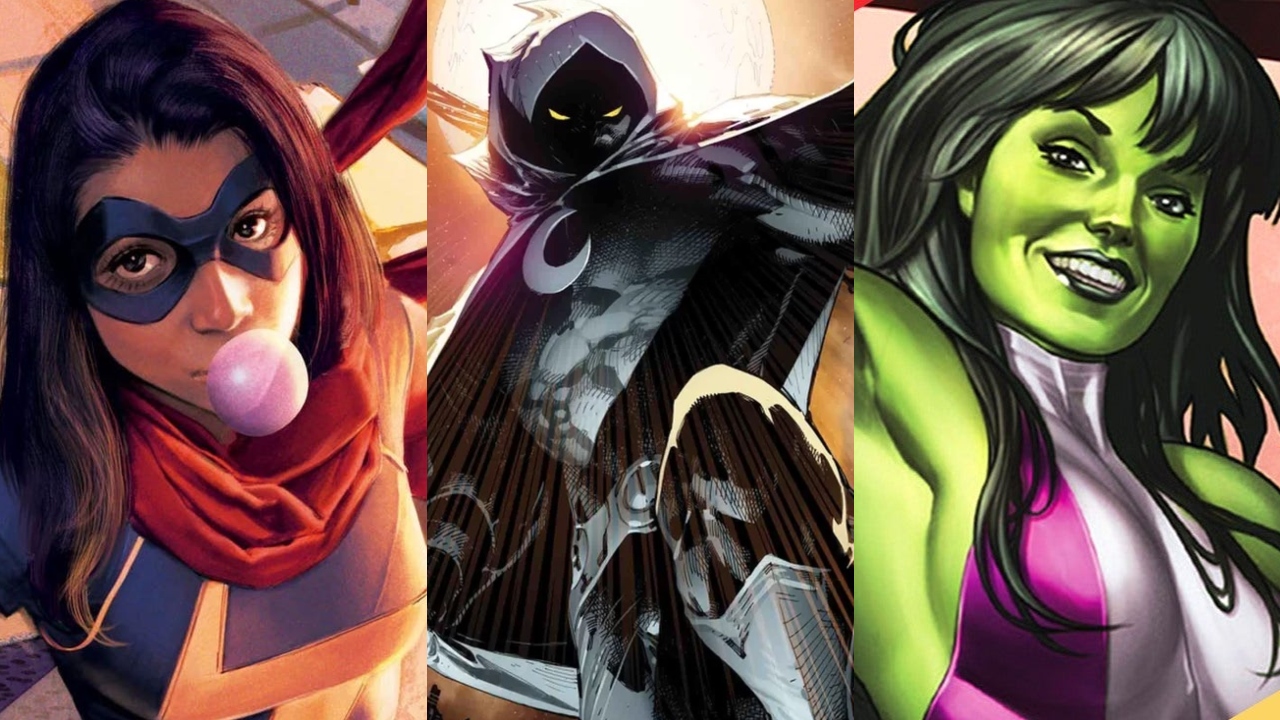 Ms. Marvel, Cavaleiro da Lua e She-Hulk terão séries para o Disney+