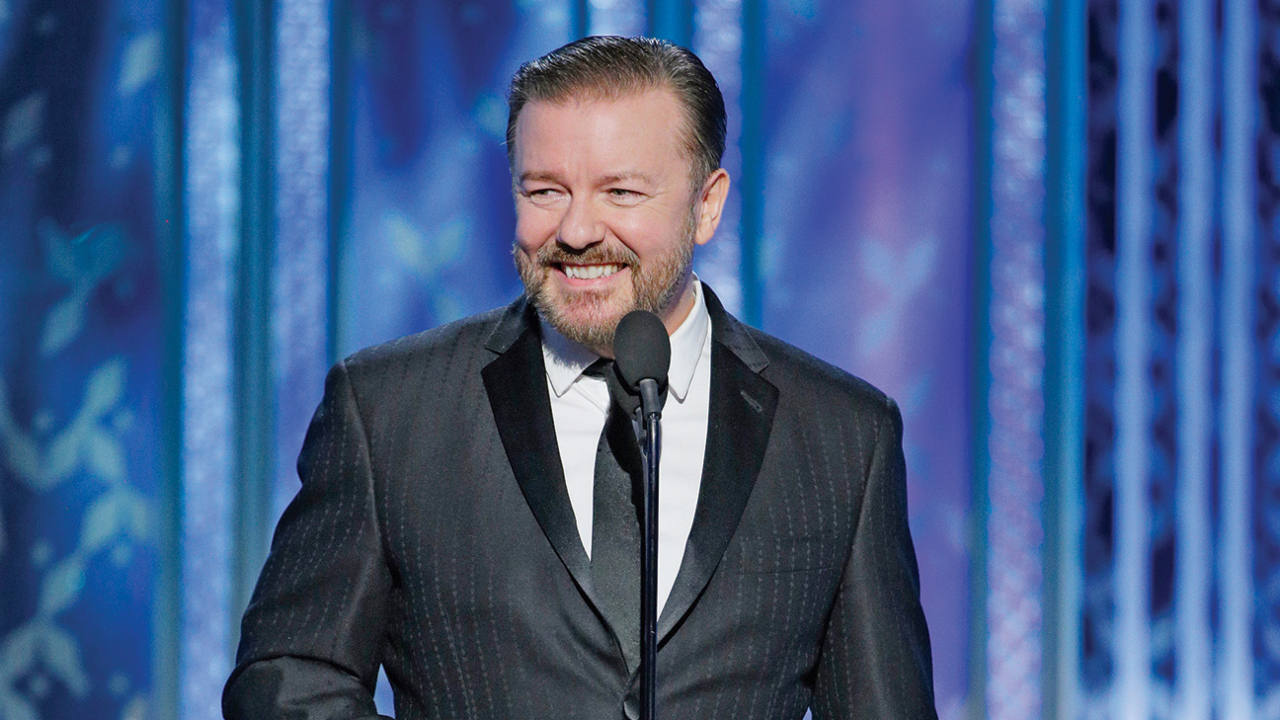 Ricky Gervais apresentará o Globo de Ouro pela quinta vez