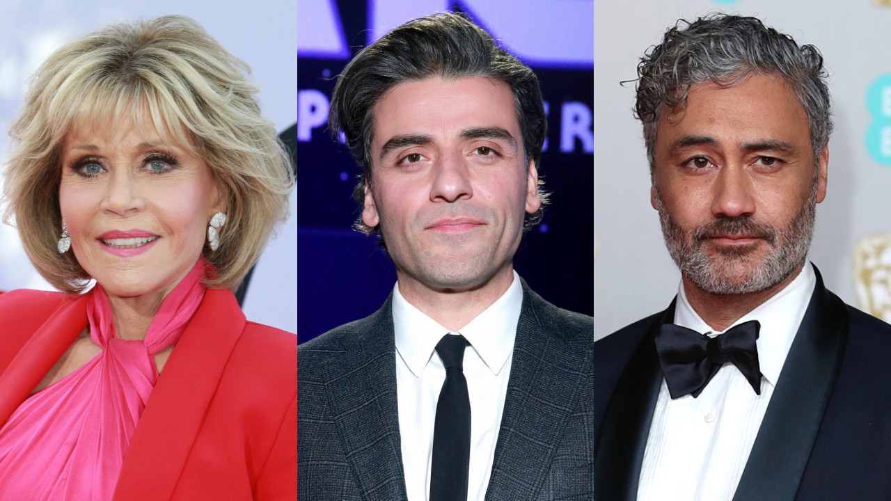 Jane Fonda, Oscar Isaac e Taika Waititi serão apresentadores no Oscar 2020