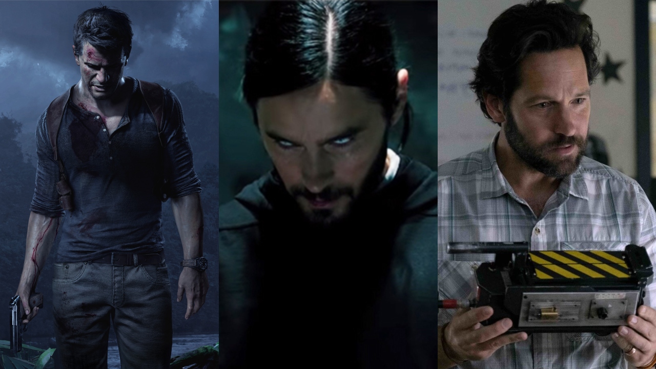 Uncharted, Morbius, Ghostbusters: Mais Além e outros filmes da Sony têm datas de estreia adiadas