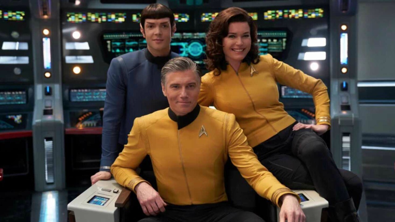 Star Trek: Strange New Worlds | Spin-off da série Discovery terá Ethan Peck, Anson Mount e Rebeca Romjin no elenco