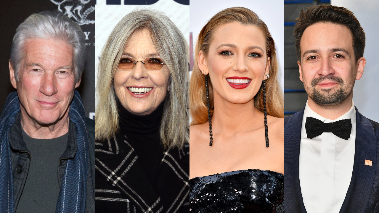 Richard Gere, Diane Keaton, Blake Lively e Lin-Manuel Miranda farão parte de nova comédia romântica
