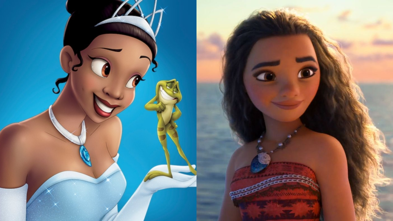 Princesa Tiana e Moana terão séries próprias no Disney Plus