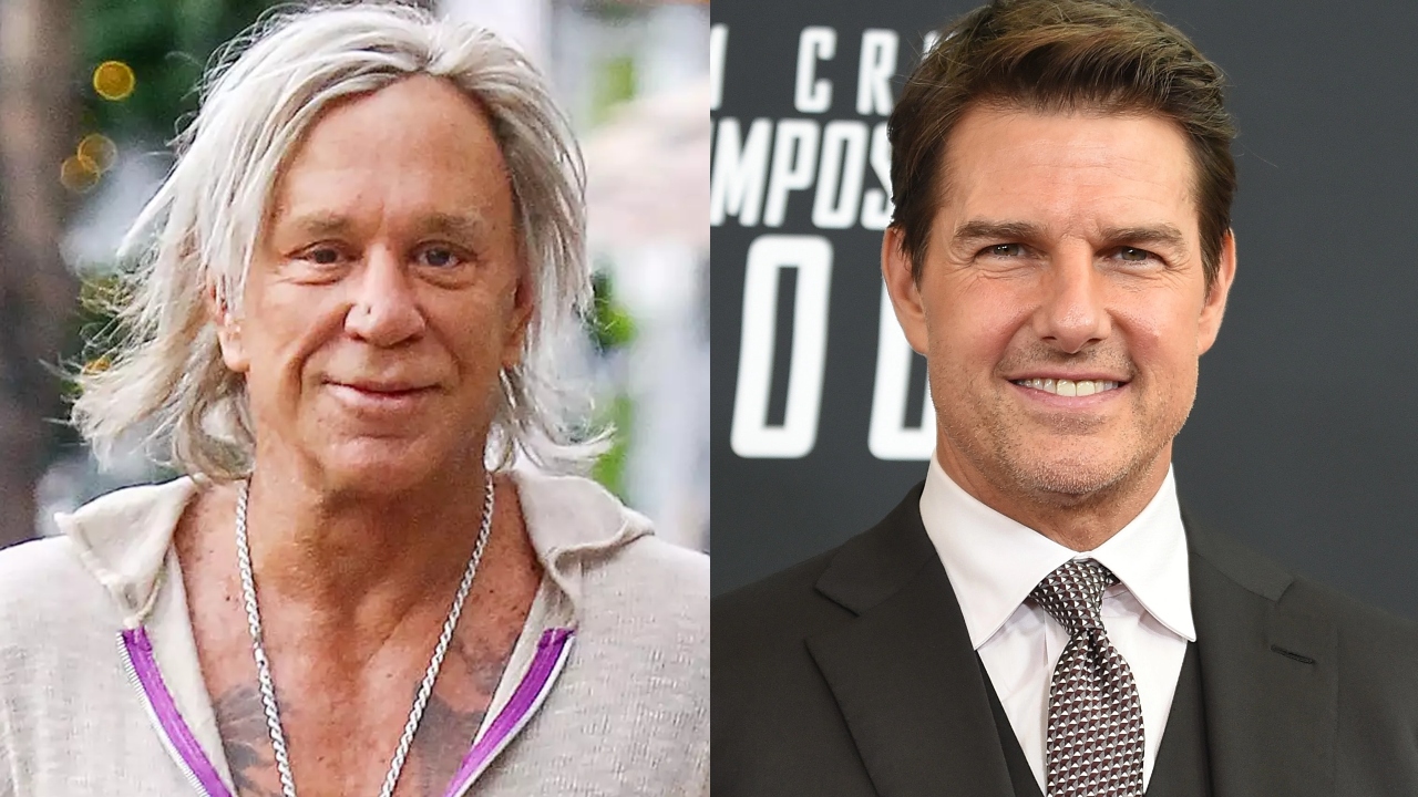 Mickey Rourke critica trabalho de Tom Cruise: “faz o mesmo papel há 35 anos”