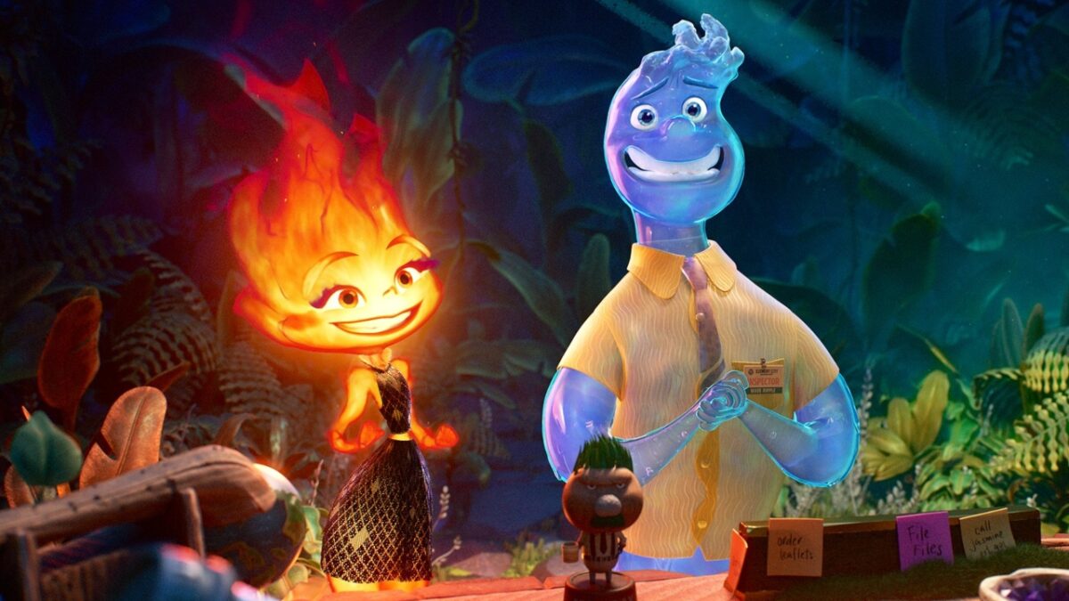 Pixar anunciou seu novo filme: Elemental! Em um mundo onde cidadãos de água,  fogo, terra e