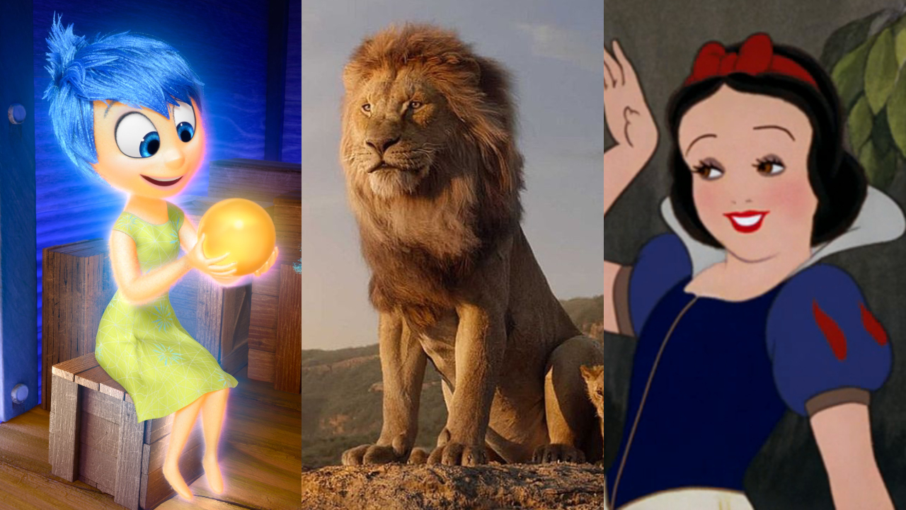 Disney define datas de lançamento para Divertida Mente 2, Mufasa, Branca de Neve e mais